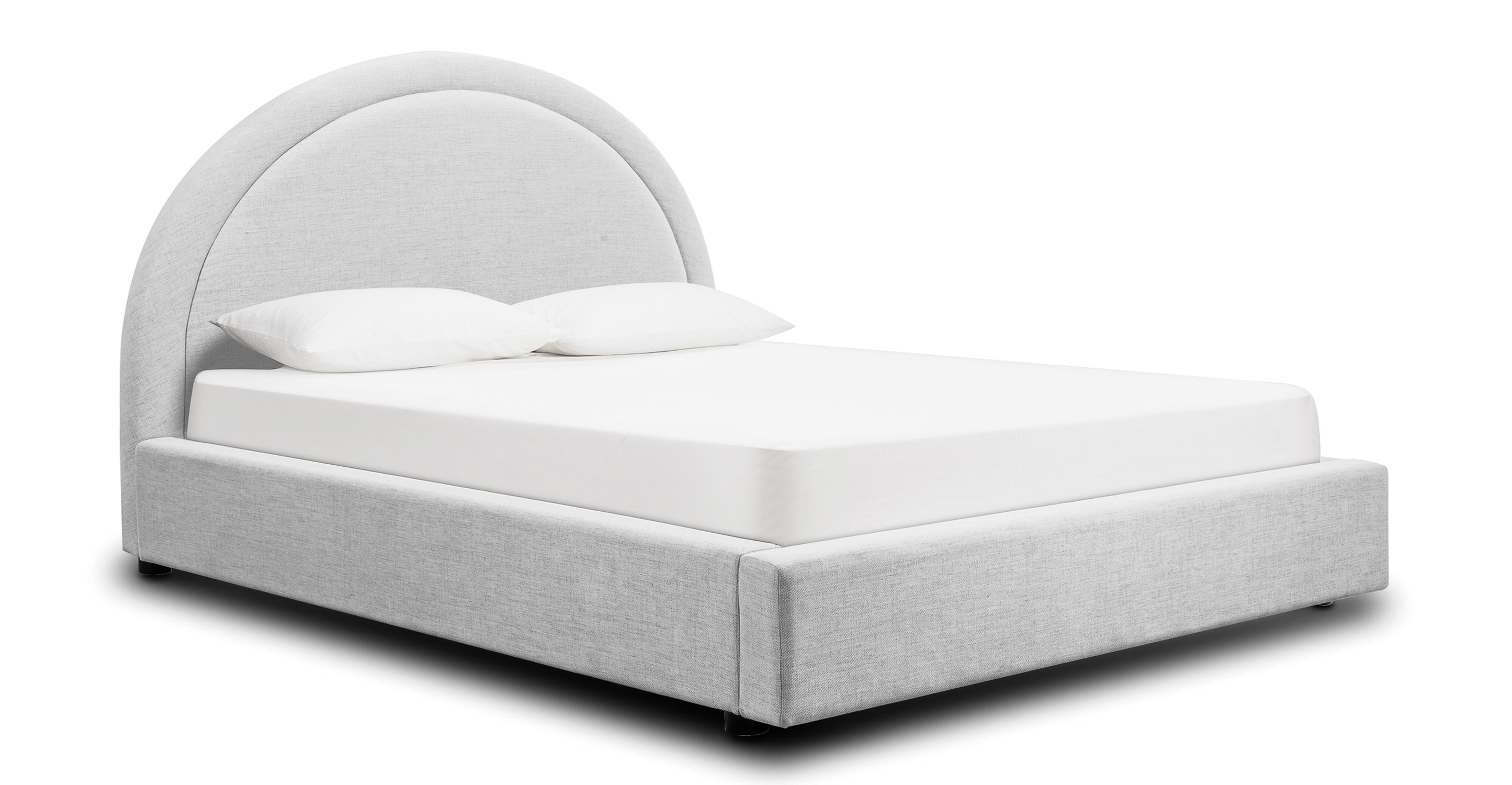 Luna Storage Bed with Underbed Drawers - Queen Size Platform Bed Frame with Hidden Storage for Small Spaces - Perfect for Bedroom, Guest Room, and Apartment Organization