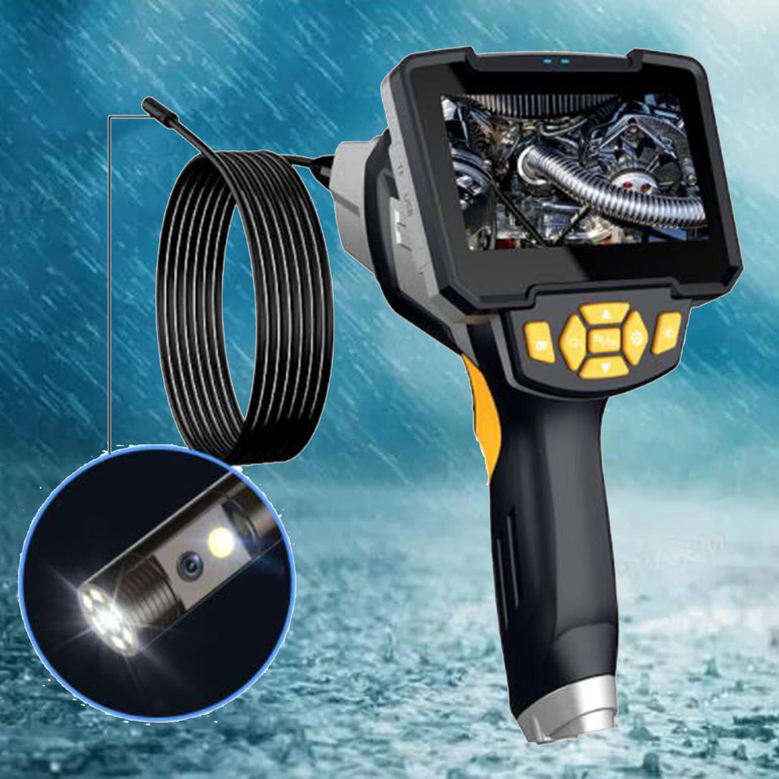 LXILUV Industrial Borescope Camera - 4.3
