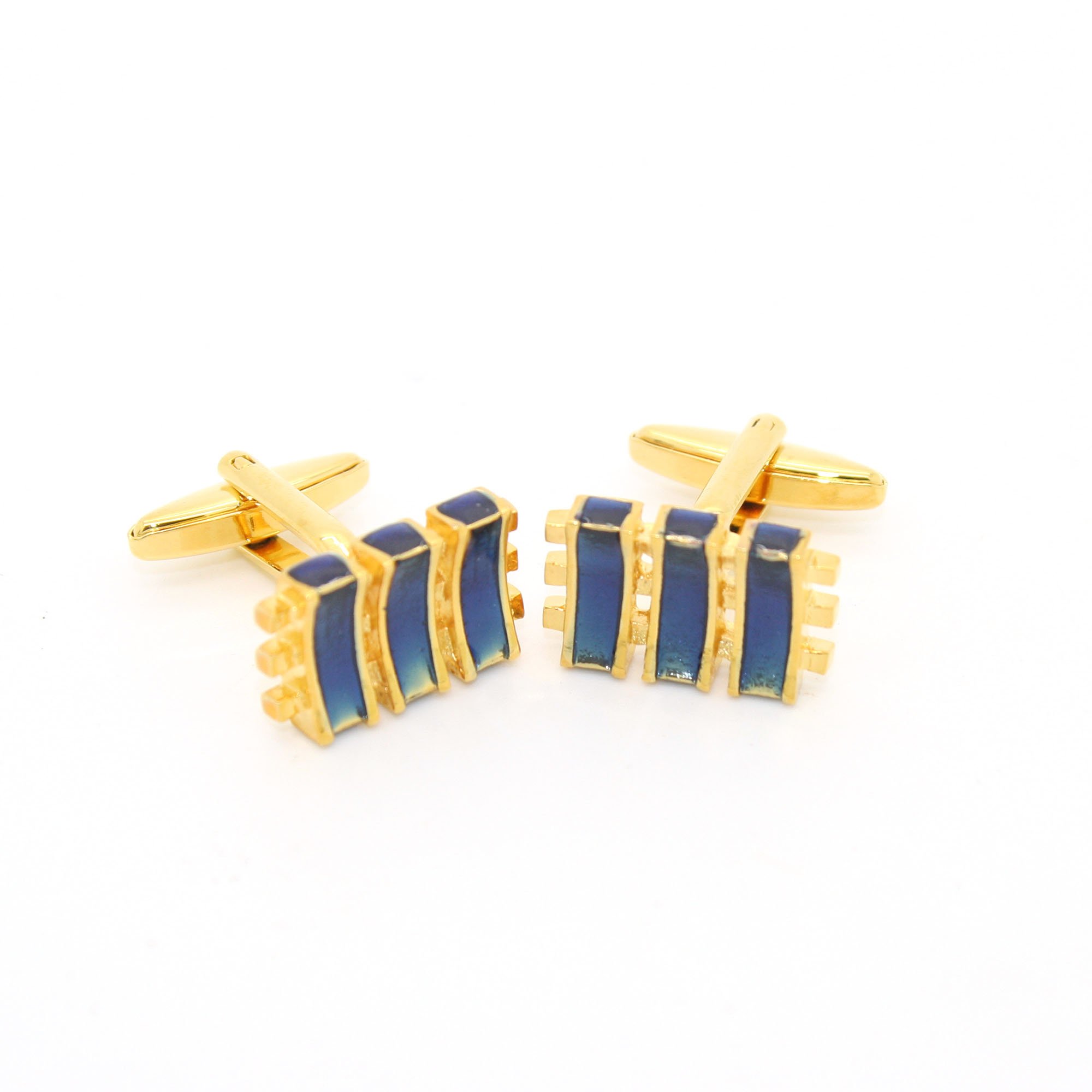 Elegant Crystal Stone Cufflinks for Men - Luxury Wedding & Formal Accessories with Gift Box - Perfect for Business Attire, Prom & Special Occasions
