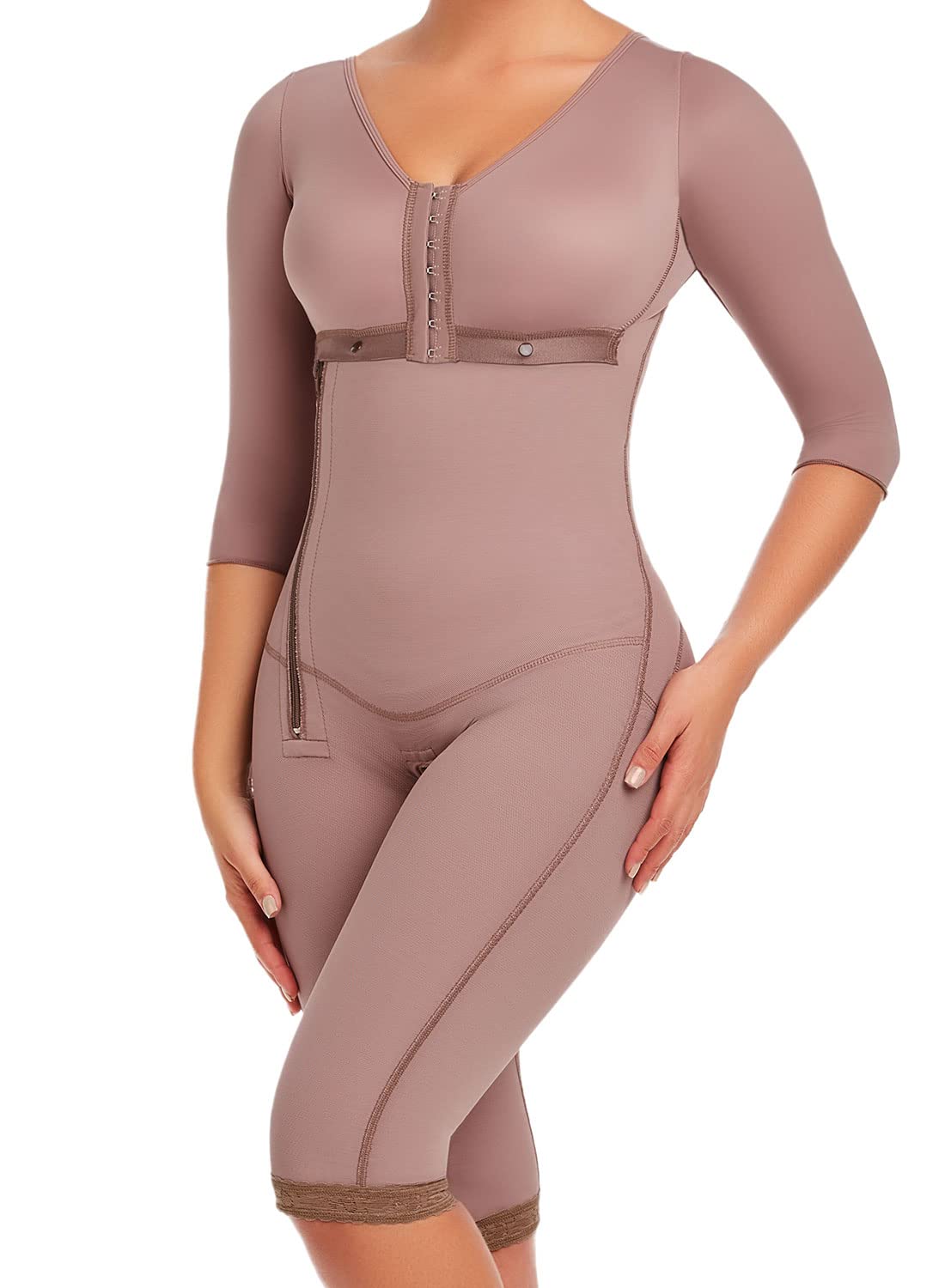 DELIÉ by Fajas DPrada 09008 Colombian Postpartum Girdle - Full Body Shaper for Women | Post-Surgery Recovery, Slimming & Tummy Control | Perfect for Maternity, Weight Loss & Everyday Comfort