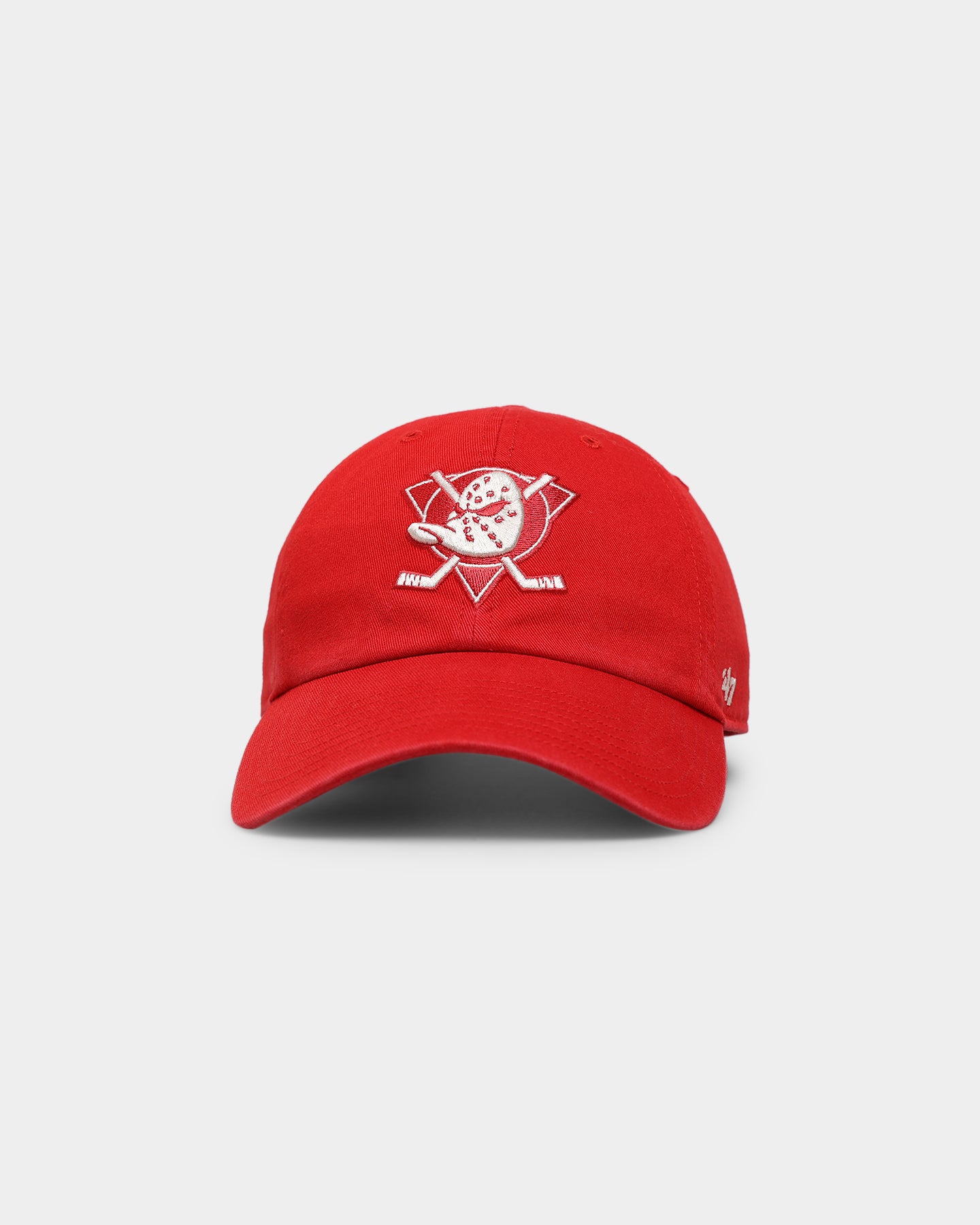 47 Brand Anaheim Ducks 'Chili Red' Snapback Hat - Adjustable Strapback Cap for Men & Women - Official NHL Hockey Fan Gear - Perfect for Games, Tailgating & Everyday Wear