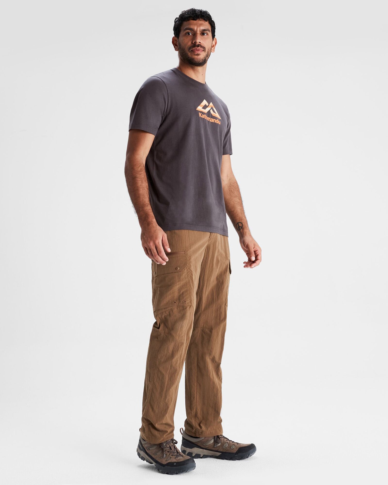 Men's EVRY Day Cargo Pants - Lightweight Tactical Work Pants with Multiple Pockets for Outdoor Hiking, Camping & Travel (Liqueur Color)