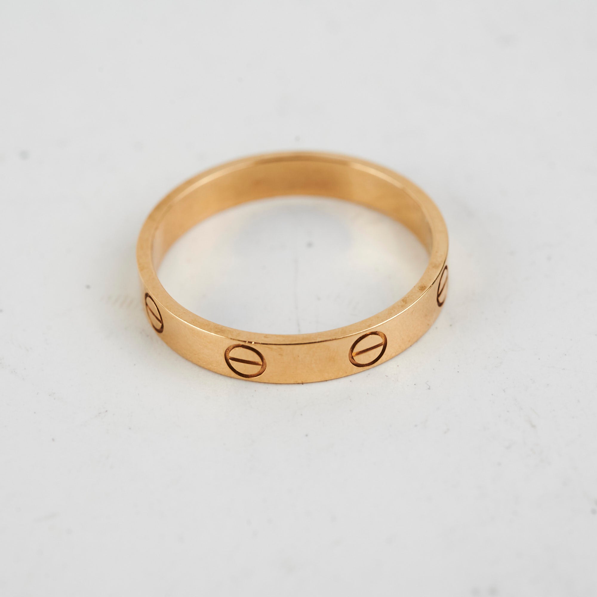 Cartier Love Wedding Band Ring for Men & Women - Size 60 (US 10) - 18K Gold Luxury Jewelry for Engagement, Anniversary & Special Occasions
