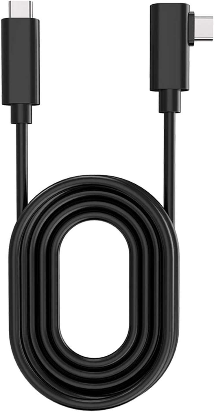 Oculus Quest 2 & Quest 3 VR Headset Link Cable - 16FT (5M) High-Speed 5Gbps Data Transfer & Fast Charging USB-C Cable for PC VR Gaming & Streaming