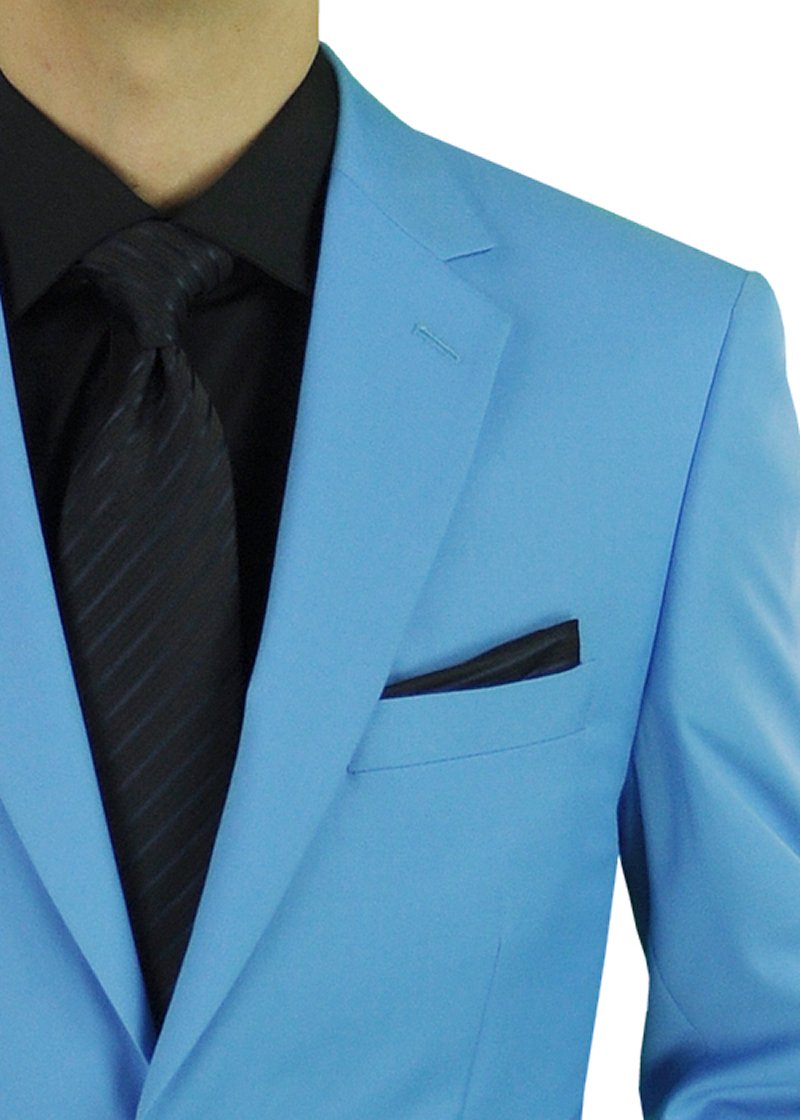 Premium GN Men's Two-Button Slim Fit Suit Set - Modern Business Blazer & Dress Pants for Weddings, Office & Formal Events
