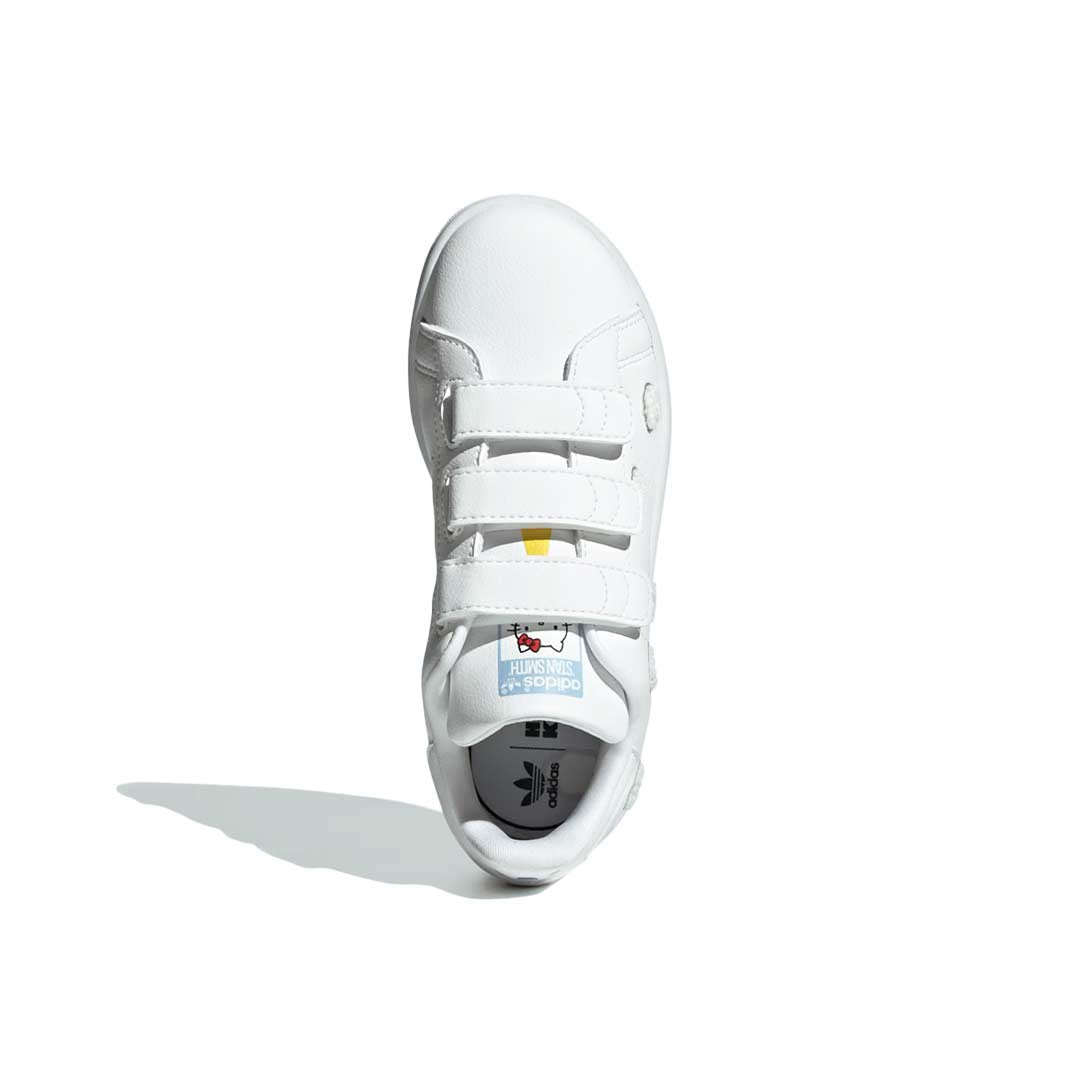 Adidas Kids' Preschool Adidas x Hello Kitty Stan Smith Comfort Closure Sneakers (IF7023) - Cute & Comfortable Shoes for Toddlers, Perfect for Playtime, School & Everyday Wear