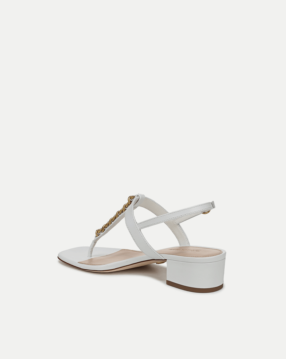 Andie Chain Link Sandal - Women's Fashion Strappy Flat Sandals for Summer | Comfortable Casual Beach Shoes for Walking, Travel & Outdoor Activities