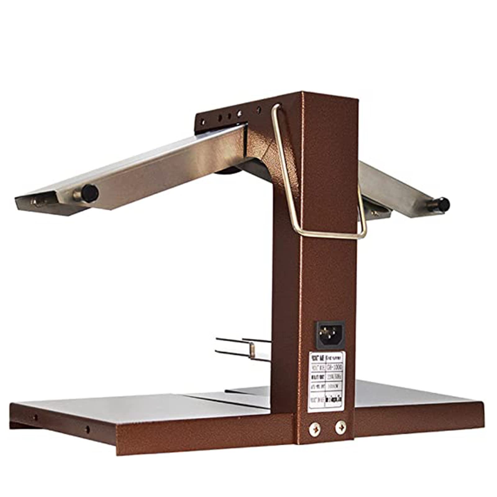 900W Commercial Electric Cheese Melter Machine with Adjustable Angle - 110V Cheese Warmer for Nachos, Fondue, Burgers & Sandwiches - Perfect for Restaurants, Catering & Home Kitchens