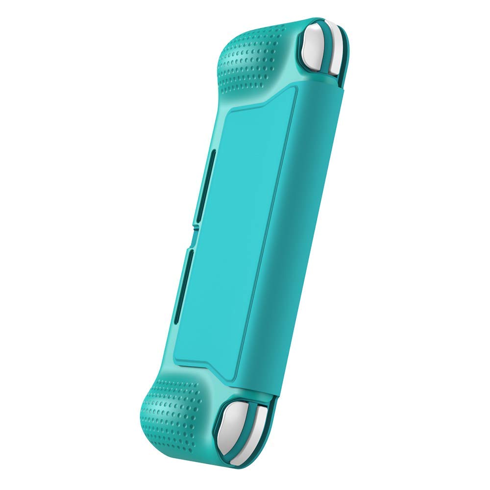 Nintendo Switch Lite Flip Cover Case - Protective Shell for Nintendo Switch Lite - Turquoise Blue - Perfect for Travel, Gaming On-The-Go & Everyday Protection