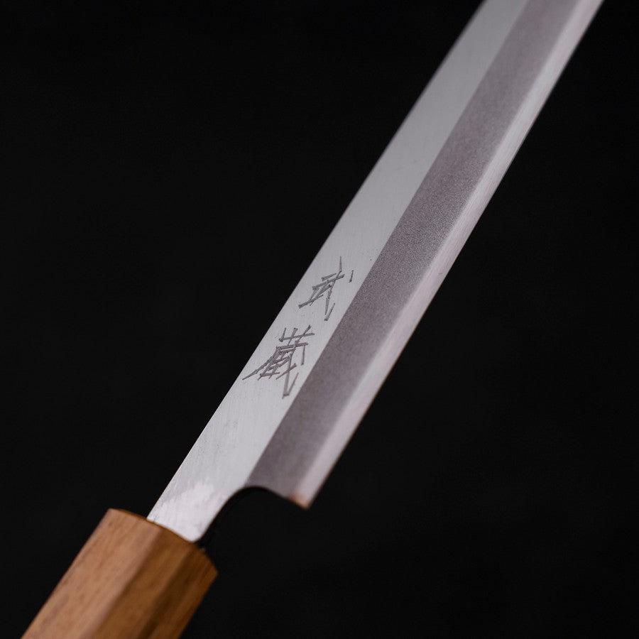Premium Yanagiba Sushi Knife 210mm - SK Steel Blade with Kasumi Finish & Oak Handle - Perfect for Sushi Chefs & Japanese Cuisine Lovers