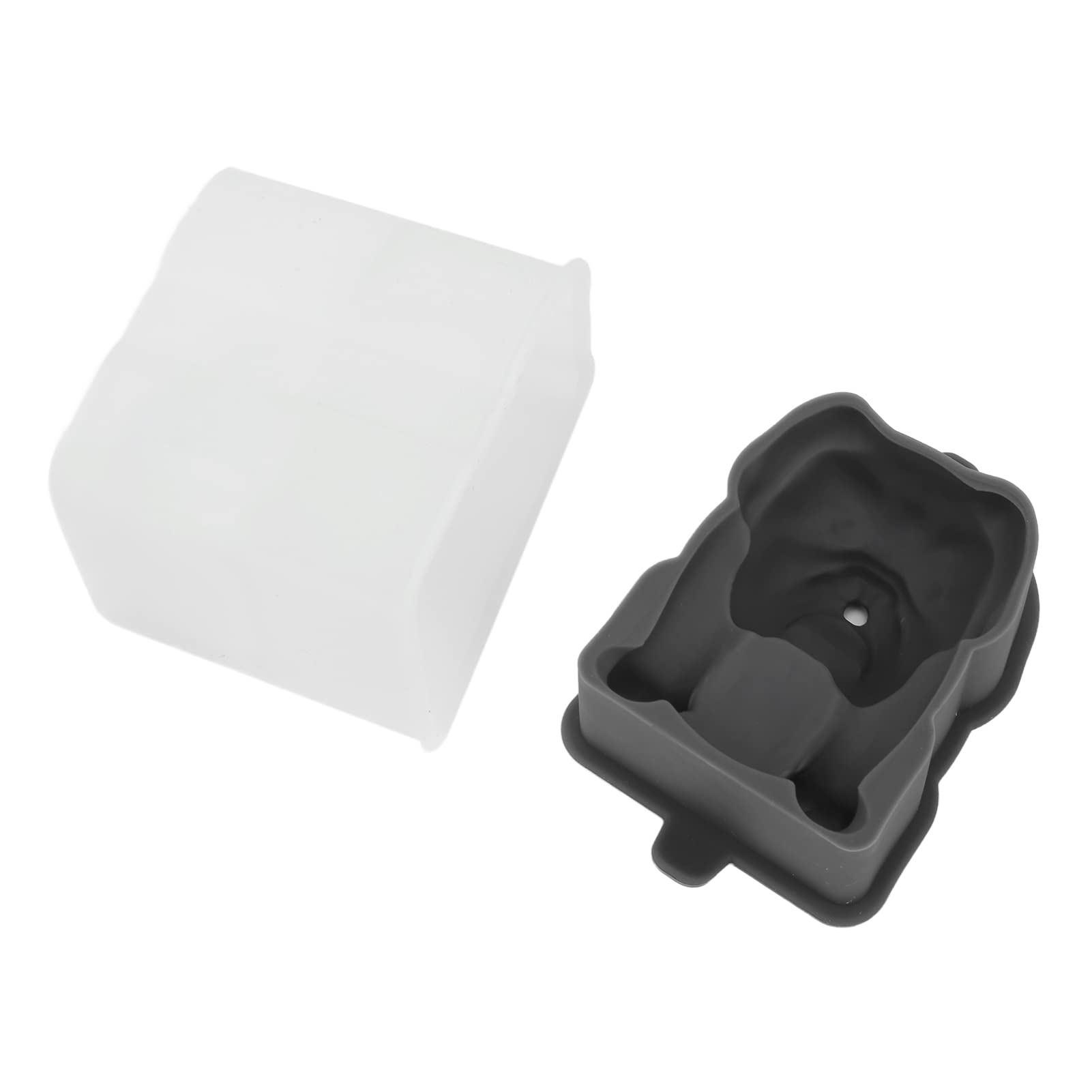 Premium Silicone Ice Cube Mold - Leakproof Bulldog Shape Whiskey Ice Ball Maker for Cocktails, Iced Tea & Coffee | Perfect for Home Bars, Parties & Gift Giving