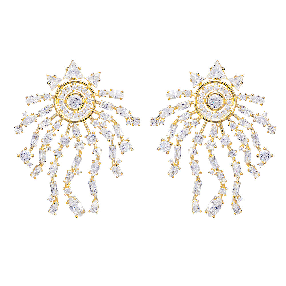 Elegant Elle Earrings for Women - Dainty Gold Hoop Earrings, Hypoallergenic & Lightweight - Perfect for Everyday Wear, Office, and Special Occasions