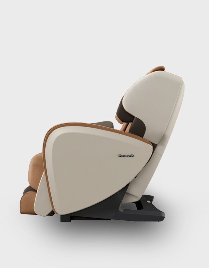 Panasonic MAF1 Full Body Massage Chair with Zero Gravity Recline - Shiatsu & Air Compression Therapy for Home, Office, or Spa Relaxation