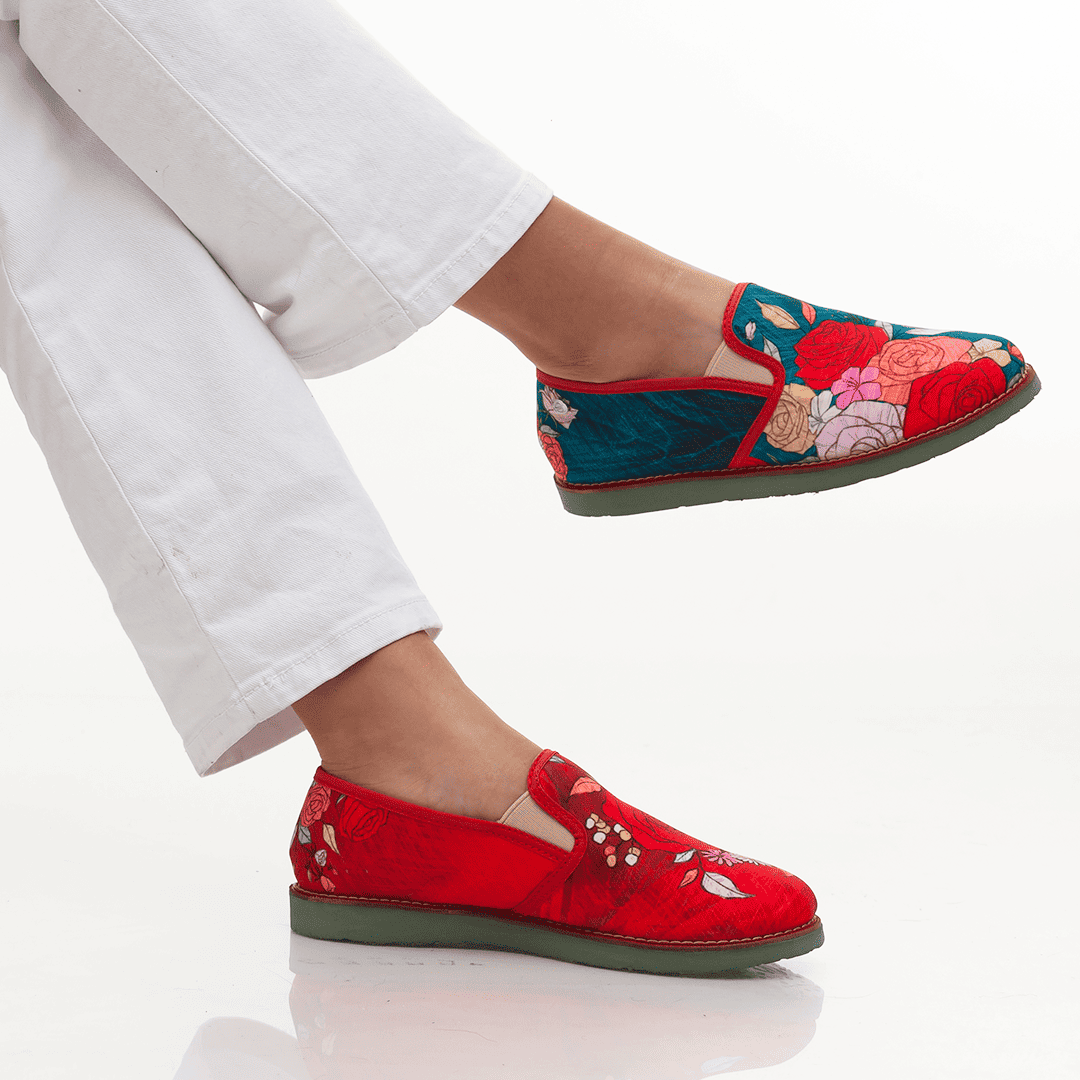 Colombian Roses® Women's Loafers - Comfortable & Stylish Slip-On Shoes for Casual Wear, Office & Travel