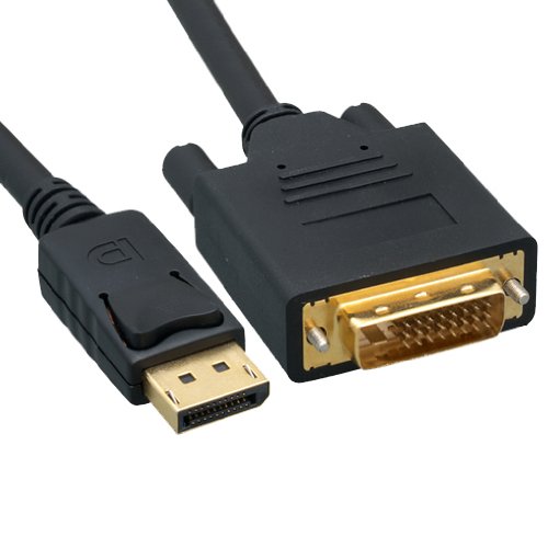 QualConnect Mini DisplayPort 1.2 to DisplayPort Cable 3ft (0.9m) - 4K 60Hz Gold-Plated Connectors - High-Speed Video Cable for MacBook Pro, iMac, PC Monitors & Gaming Setup