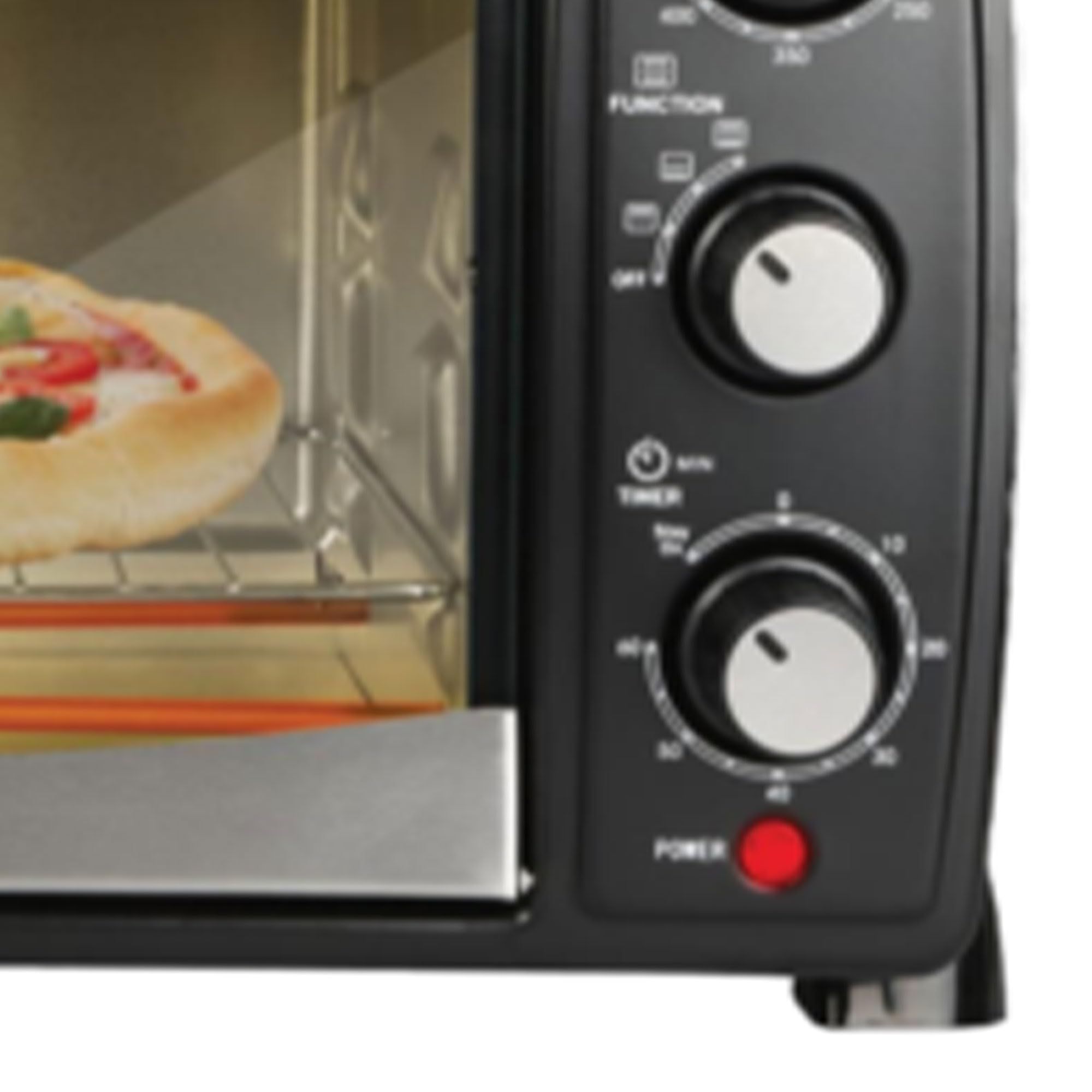 CC-TST6000 20-Liter Large Countertop Toaster Oven for Baking, Broiling, Roasting & Toasting - Perfect for Kitchens, Small Apartments & Home Baking Enthusiasts