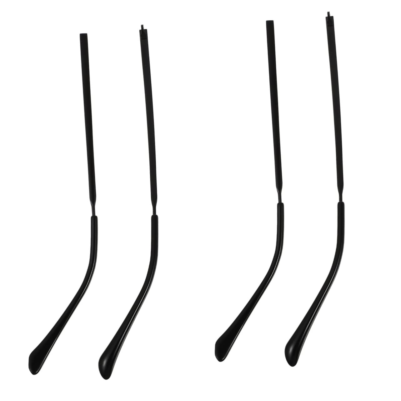 Gogogmee 2 Pairs Easy to Install Metal Eyeglass Temple Replacement Arms for Glasses Frames - Perfect for Repairing Broken or Loose Glasses at Home