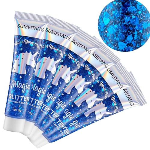 6 PCS Blue