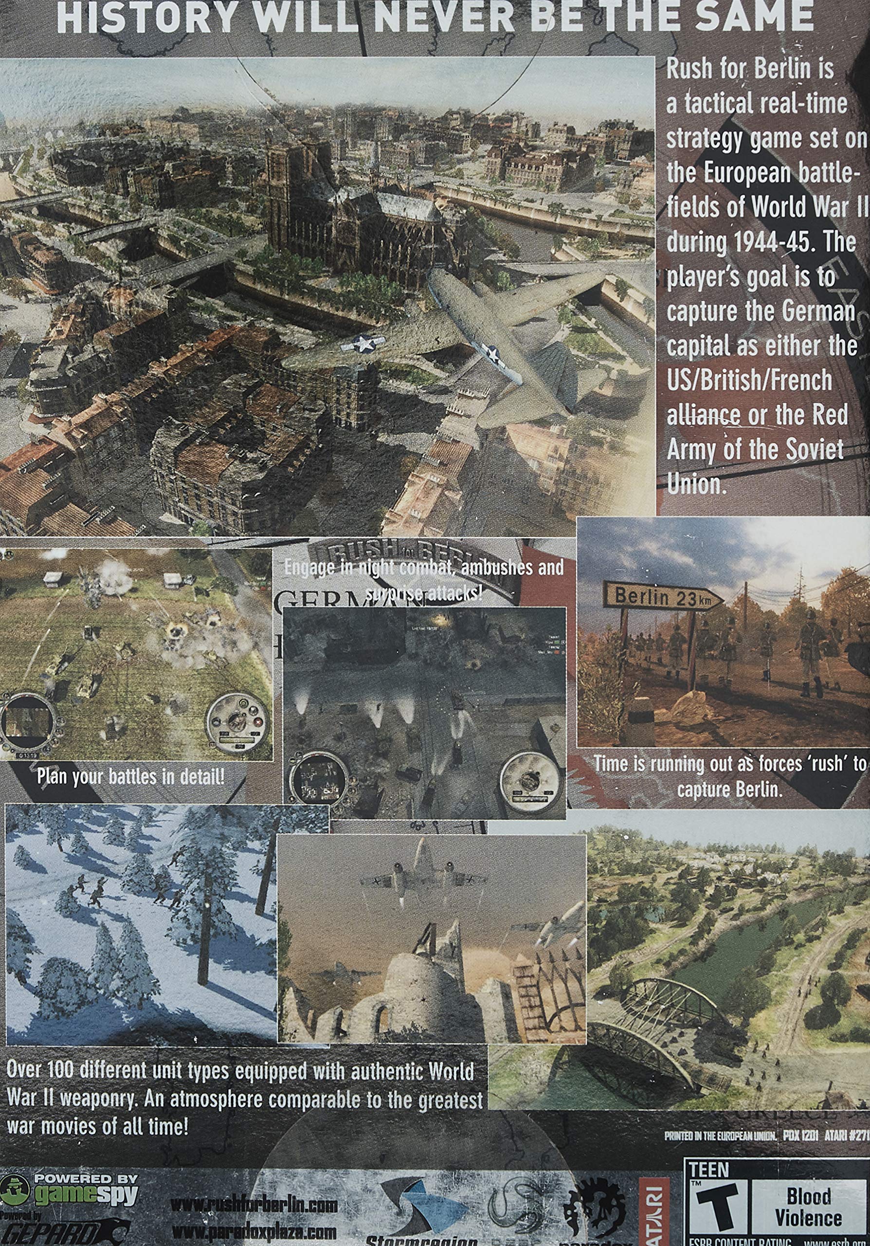 Rush for Berlin - PC Game | WWII Strategy Game | Historical War Simulation | Perfect for Strategy Gamers & History Enthusiasts