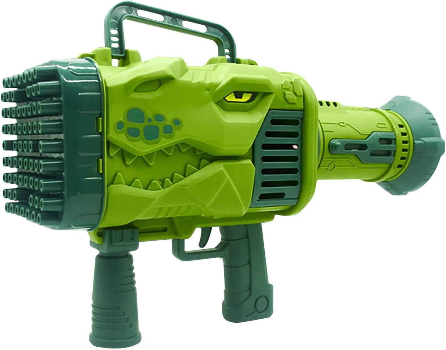 32-Hole Bubble Machine Rocket Launcher with LED Lights - Summer Outdoor Toy for Kids, Easter & Birthday Gift - Perfect for Pool Parties, Backyard Fun, and Outdoor Events