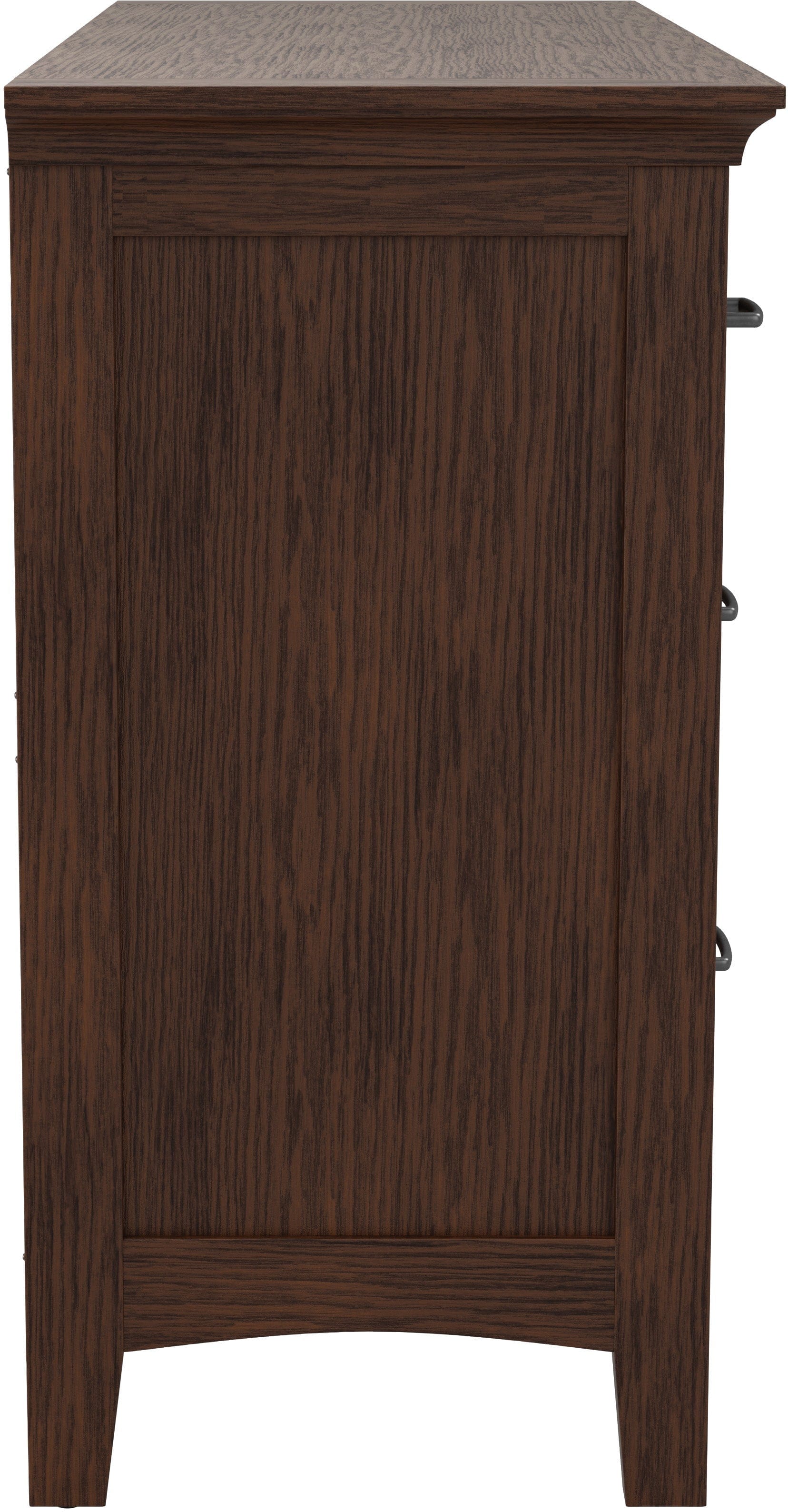 Office Star Modern Mission 6-Drawer Dresser [BP 4201 020K] - Stylish Storage Solution for Bedroom, Office & Dorm Organization