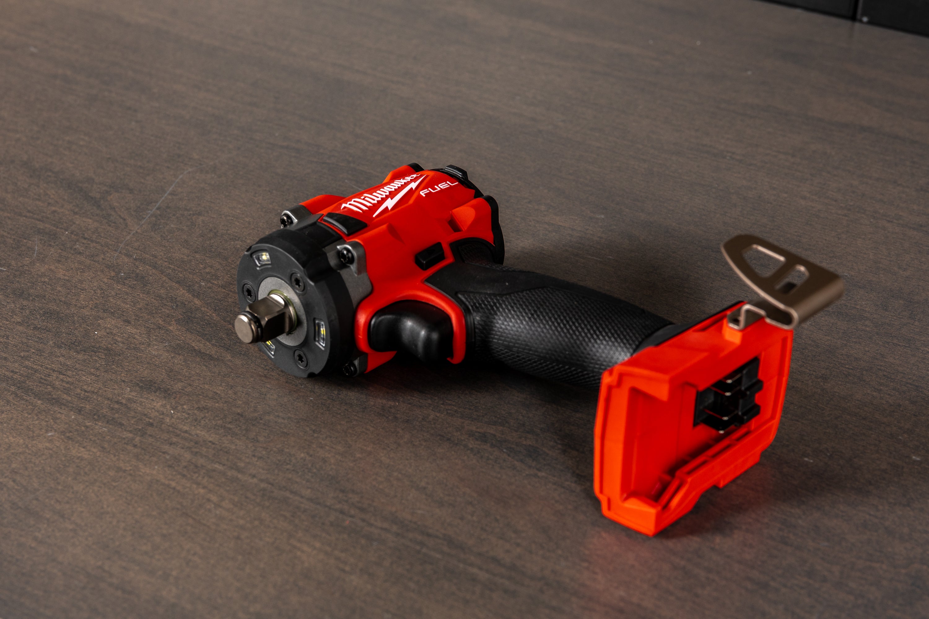 Milwaukee M18 FUEL 1/2 Inch Compact Impact Wrench with Friction Ring - Powerful Cordless Tool for Automotive Repair, Construction & DIY Projects