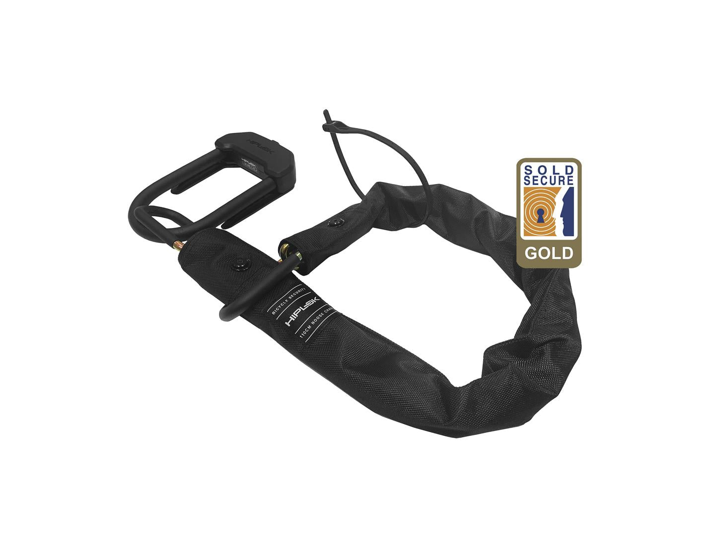 Hiplok E-DX Heavy Duty Bicycle Lock for Electric Bikes - Secure Anti-Theft U-Lock with Key for Commuting, Urban Riding & Outdoor Adventures
