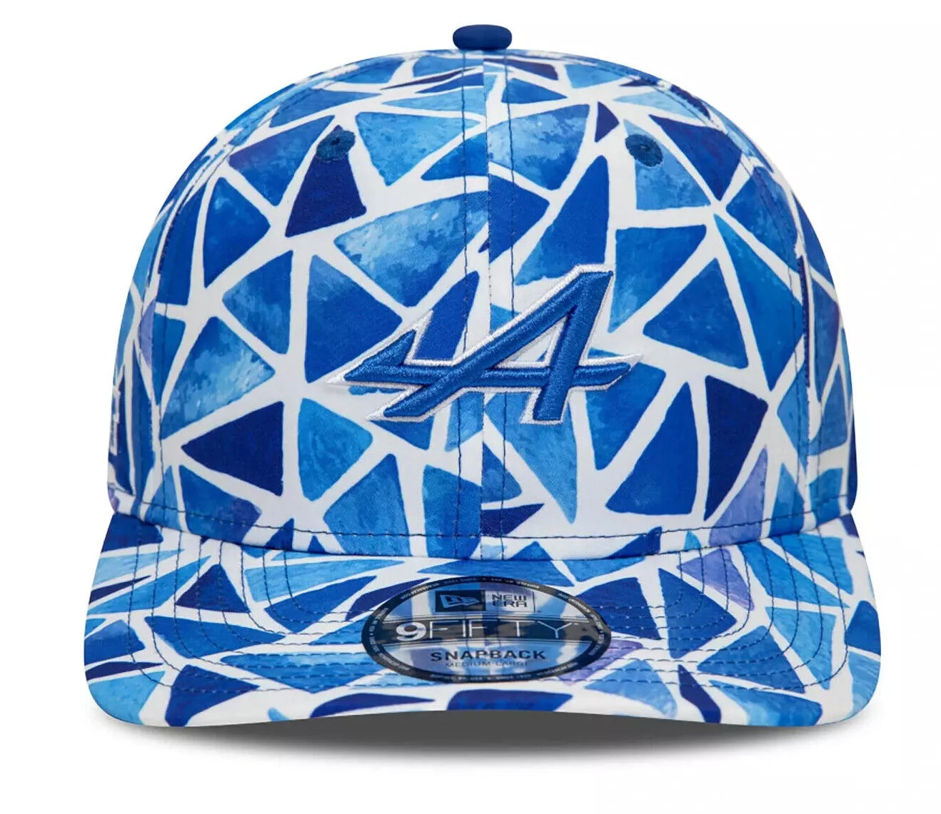 Alpine F1 Racing Team Official New Era 9Fifty Snapback Cap - Barcelona Grand Prix Limited Edition - Men's Adjustable Baseball Hat for Motorsport Fans & Streetwear Fashion