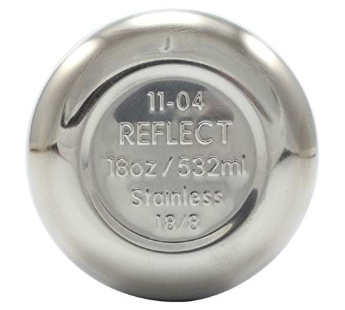 Klean Kanteen Reflect Insulated Stainless Steel Water Bottle - 20oz Leakproof & BPA-Free for Hiking, Gym & Everyday Use