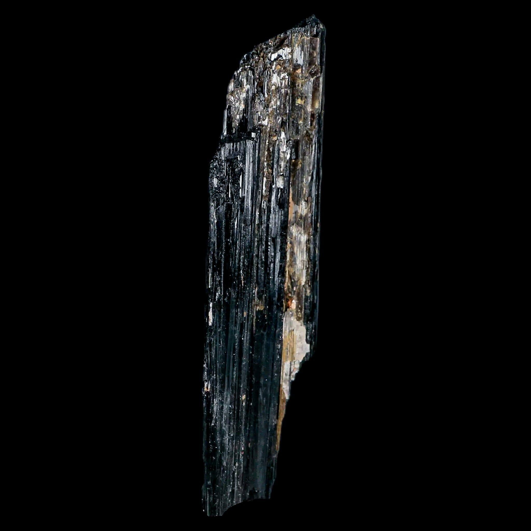 Natural Rough Black Tourmaline Crystal Specimen - 3.9