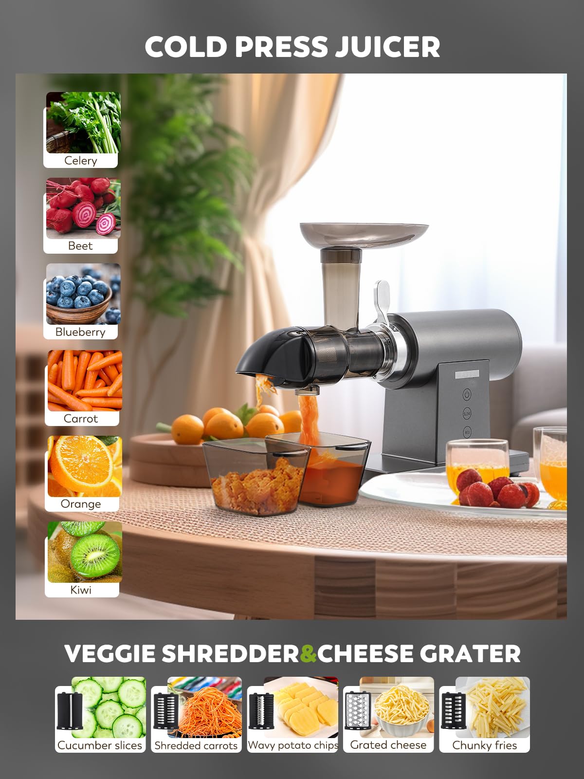 **3200W Electric Meat Grinder - Powerful Meat Mincer & Chopper with 3 Grinding Plates, 3 Sausage Stuffers, Kubbe Kit, Juicer & Cheese Grater - Perfect for Home Kitchen, Sausage Making & Food Prep**