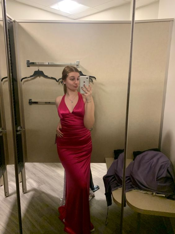 Elegant Mermaid V-Neck Long Prom Dress for Evening Party & Formal Events - Style J4188 | Perfect for Homecoming, Prom, Wedding & Special Occasions