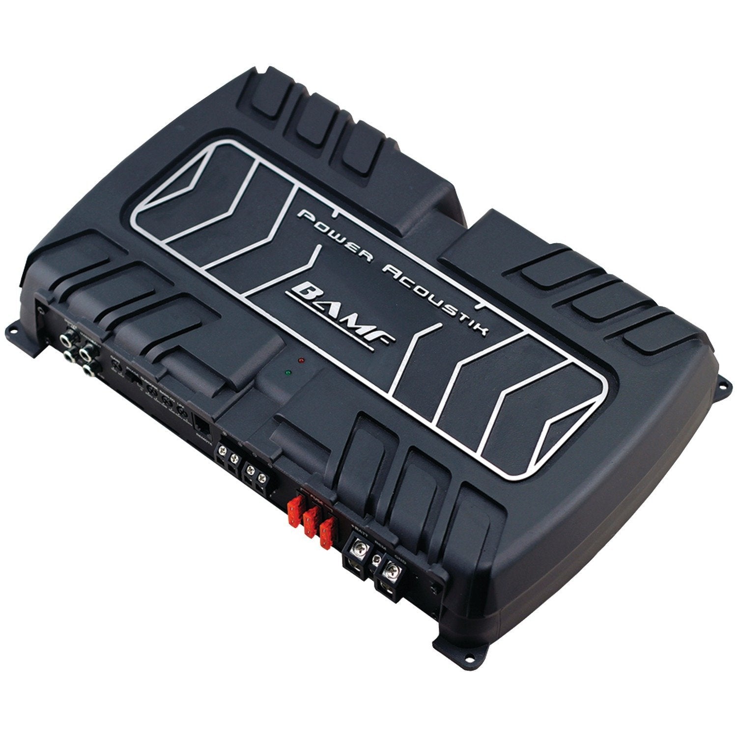 Power Acoustik BAMF1 5000D 5000W Mono Car Amplifier - High Power BAMF Series 1-Channel Amp for Car Audio Systems, Subwoofers & Bass Boost - Perfect for Trucks, SUVs & Custom Car Stereo Upgrades