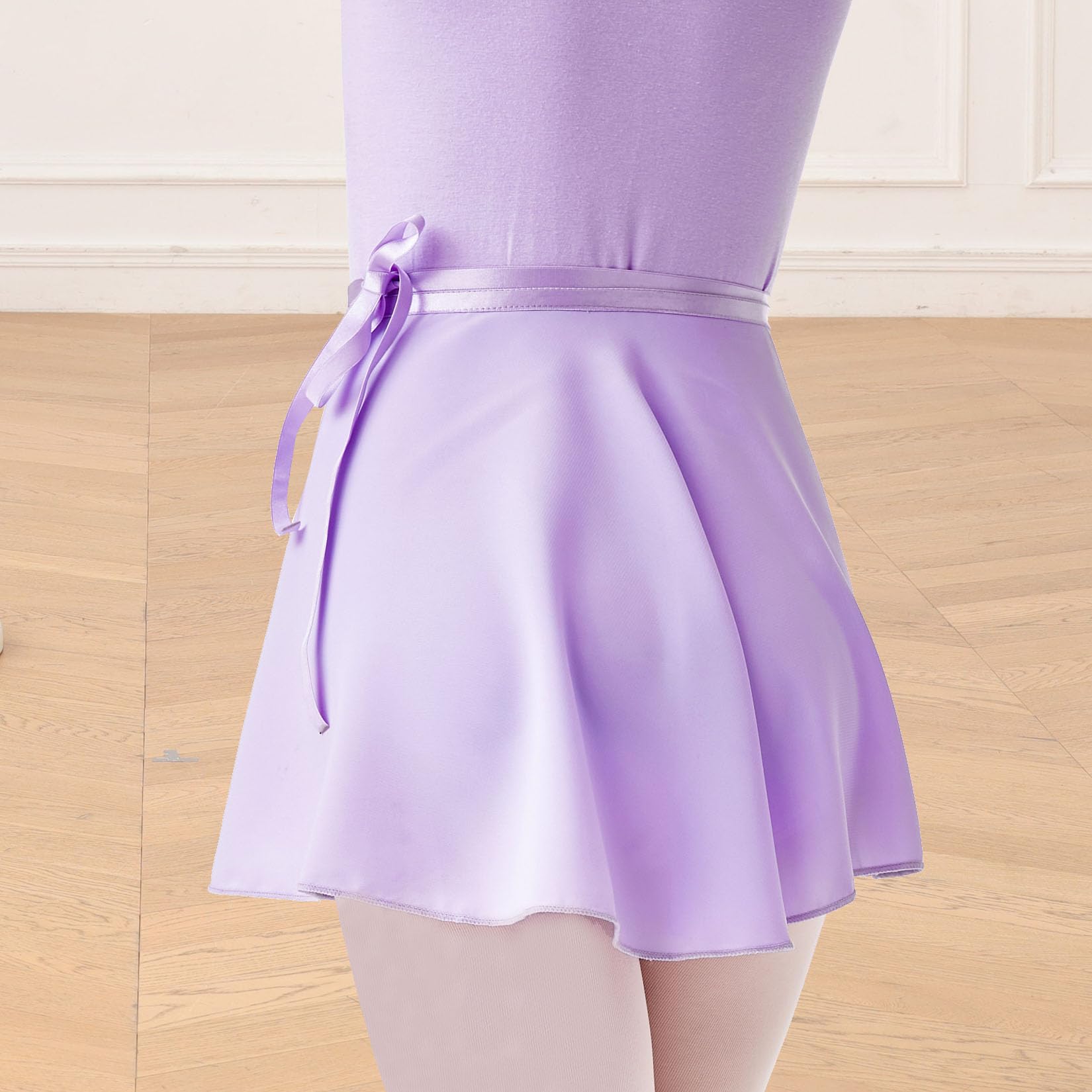 HiDance Women's Ballet Wrap Skirt - Adjustable Chiffon Sheer Dance Skirt for Ballet, Jazz, Contemporary & Performance - Perfect for Dance Classes, Recitals & Costumes