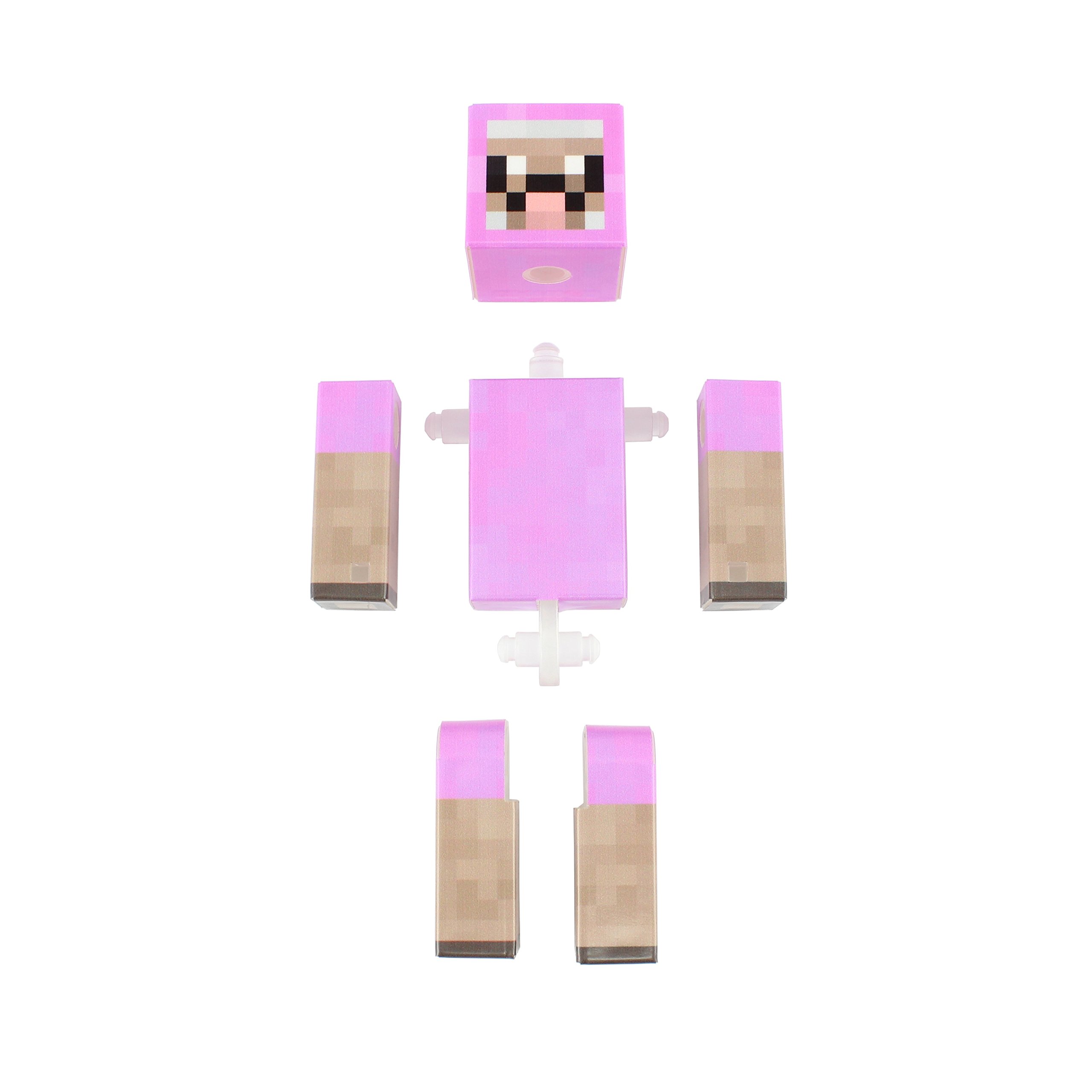 EnderToys Pink Sheep Action Figure - Collectible Toy for Kids & Adults, Perfect for Display, Gifts, and Role Play Scenes