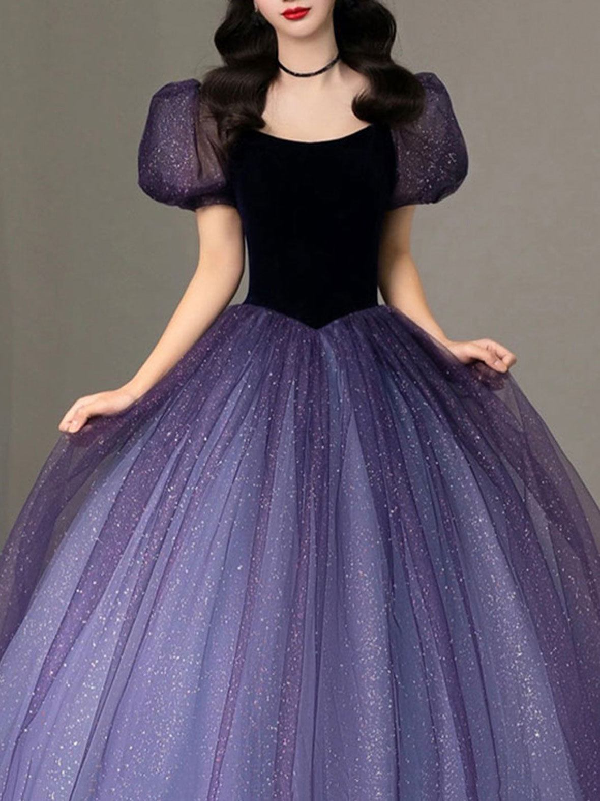 Elegant Purple Long Prom Dress with Ball Gown Silhouette - Perfect for Graduation, Sweet 16, Homecoming & Formal Events