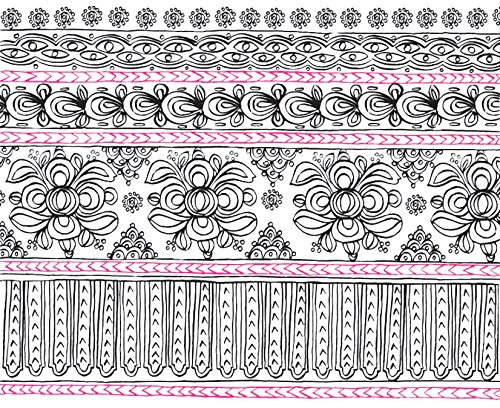 Journey in Color: Mexican Folk Art Coloring Book for Adults & Kids - Relaxing & Creative Stress Relief, Cultural Art Therapy, Family Bonding Activity