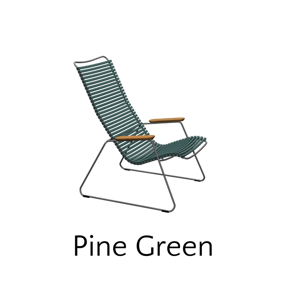 CLICK Outdoor Lounge Chair - Patio Furniture for Backyard, Poolside & Garden Relaxation - Comfortable & Durable Weather-Resistant Sunbathing Chair for Adults