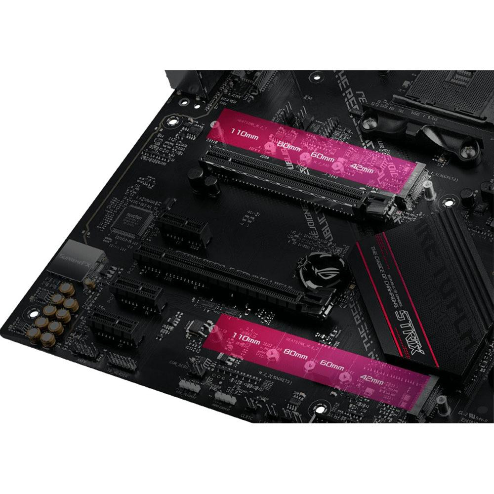 ASUS ROG Strix B550-F Gaming WiFi II Motherboard - AMD AM4 Socket, PCIe 4.0, DDR4, Dual M.2, WiFi 6 - Perfect for Gaming PCs and High-Performance Workstations