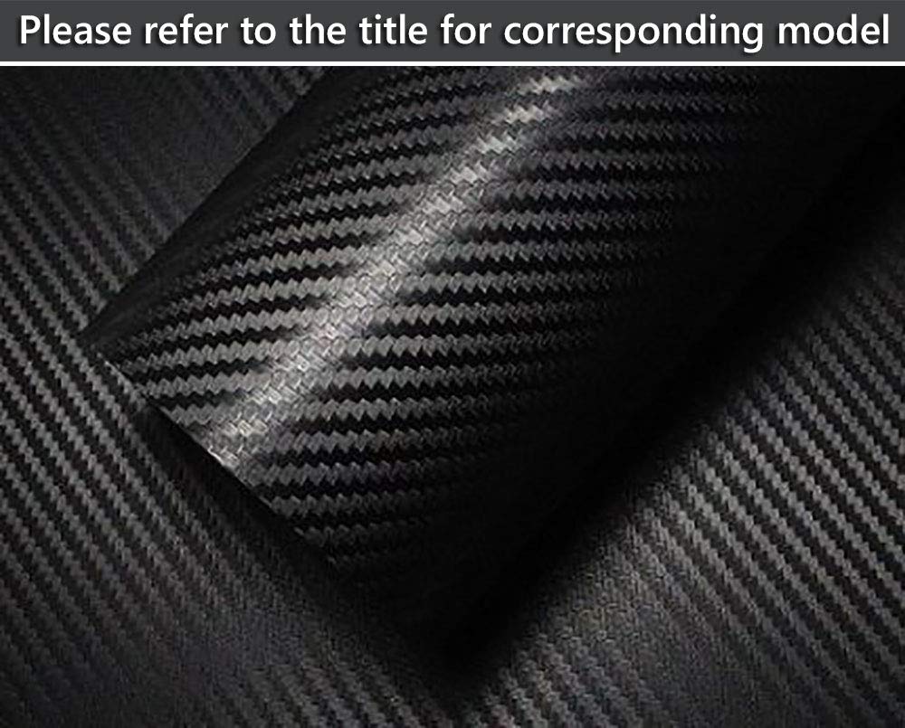 2 Pack ASUS ROG STRIX GL503VS SCAR Edition Back Protector Film - Premium Carbon TPU Guard Cover for 15.6