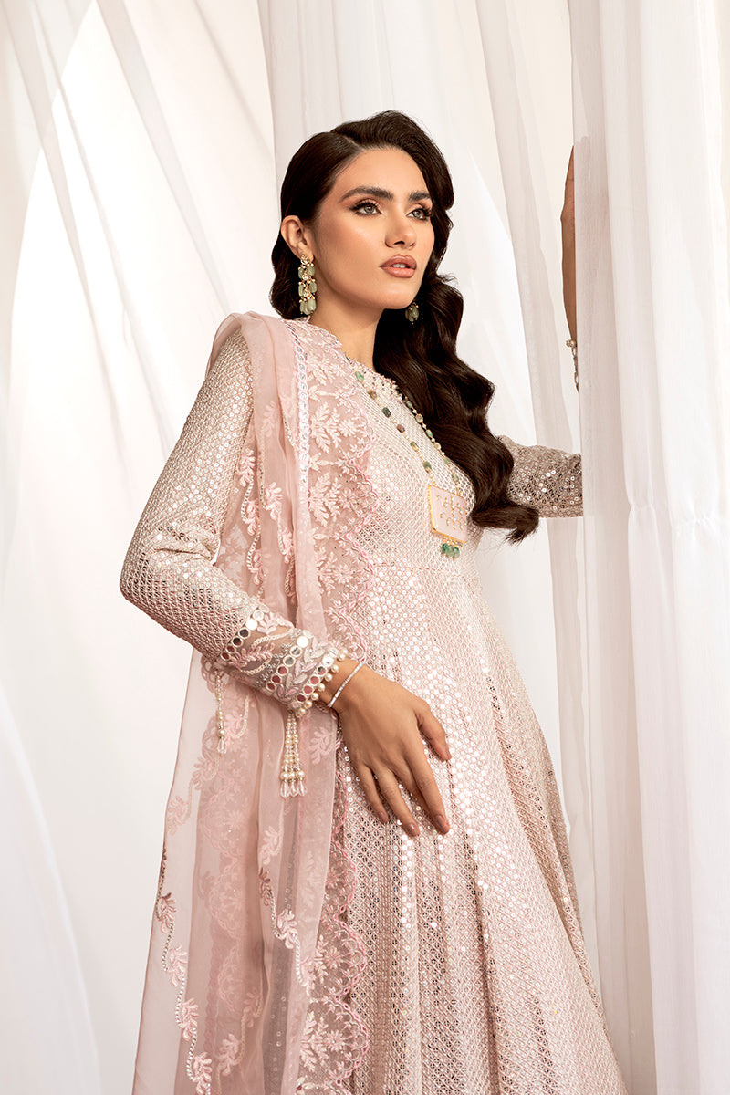 GUL E RANA 3PC Embroidered Luxury Pret Pakistani Formal Dress Set - Perfect for Weddings, Parties & Special Occasions