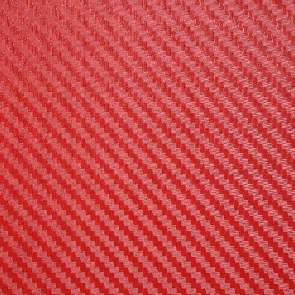 Premium Red Carbon Fiber Vinyl Wrap - 98ft x 5ft 3D Car Sticker Roll for Vehicle, Motorcycle & Laptop Customization - DIY Auto, Tech & Furniture Decoration