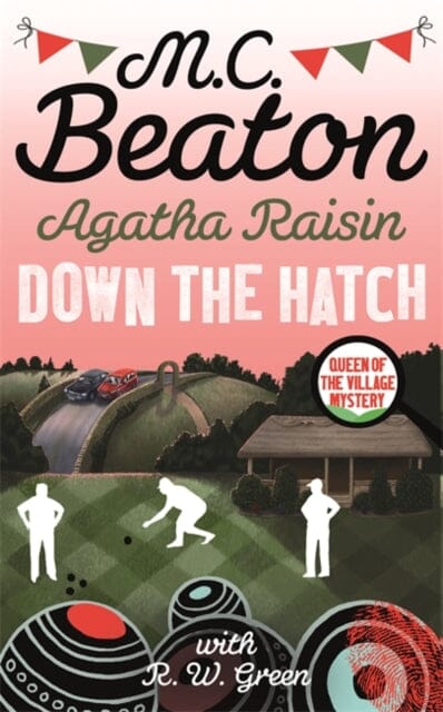 Agatha Raisin in Down the Hatch by M.C. Beaton | Cozy Mystery Novel | Perfect for Book Clubs & Relaxing Evenings