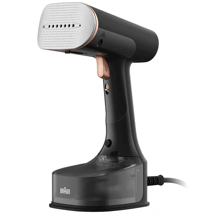 GS7077BK Handheld Garment Steamer - Portable Clothes Steamer for Wrinkles, Travel & Home Use - Quick & Easy Fabric Steamer for Shirts, Dresses & Suits