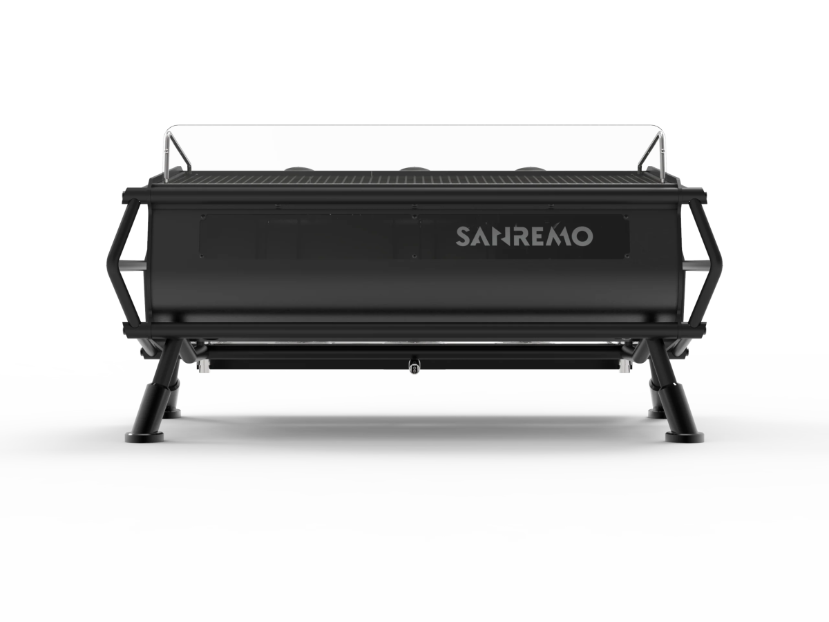 Sanremo Cafe Racer Naked Version 2 Groups Espresso Machine - Professional Commercial Coffee Maker for Cafes & Restaurants - Perfect for Baristas & Coffee Shops