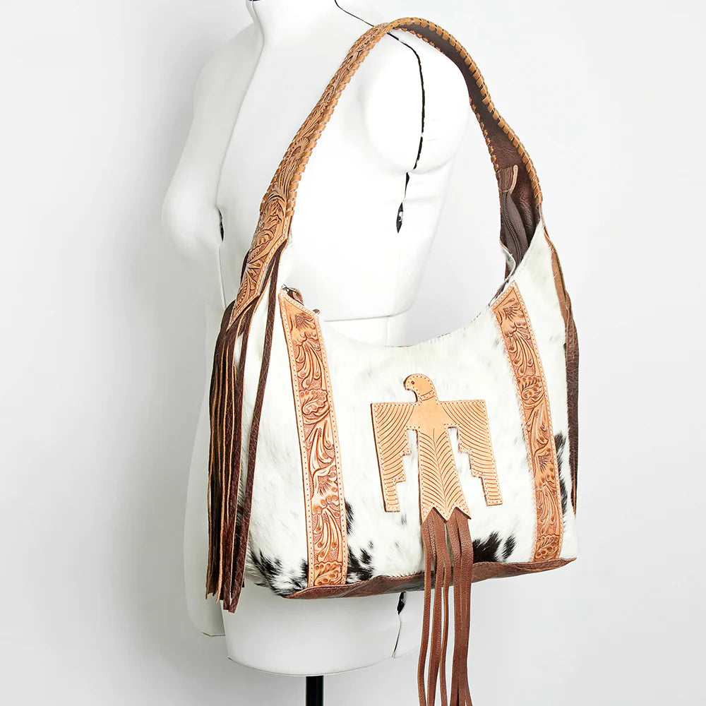 American Darling Conceal Carry Cowhide Thunderbird Bag - Premium Leather Crossbody Purse for Women, Perfect for Everyday Use, Travel & Concealed Carry