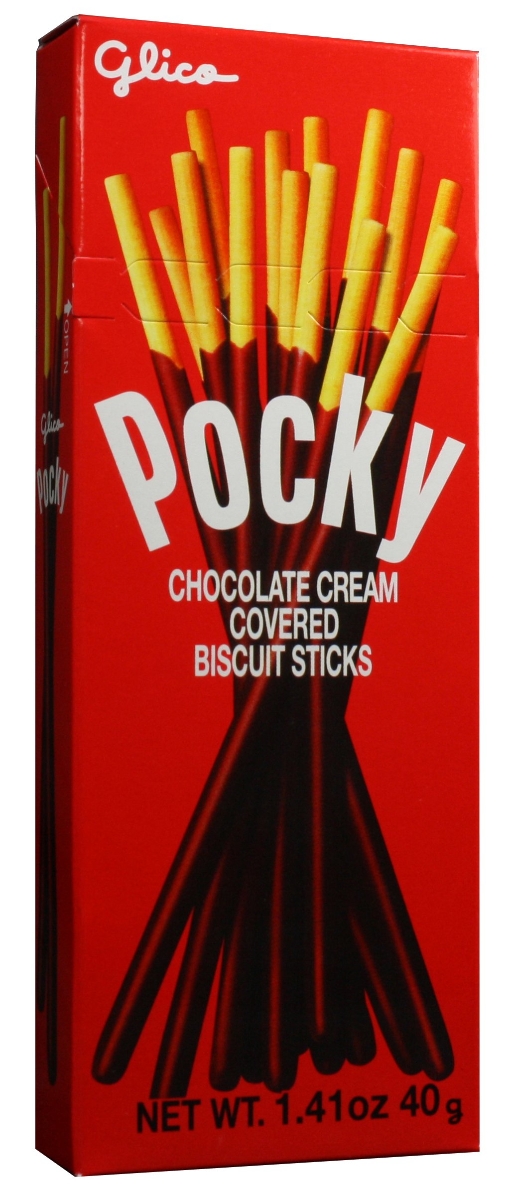 Glico Pocky Chocolate Sticks - 1.41 Oz (Pack of 20) | Japanese Snack for Parties, Gifts & Office Treats