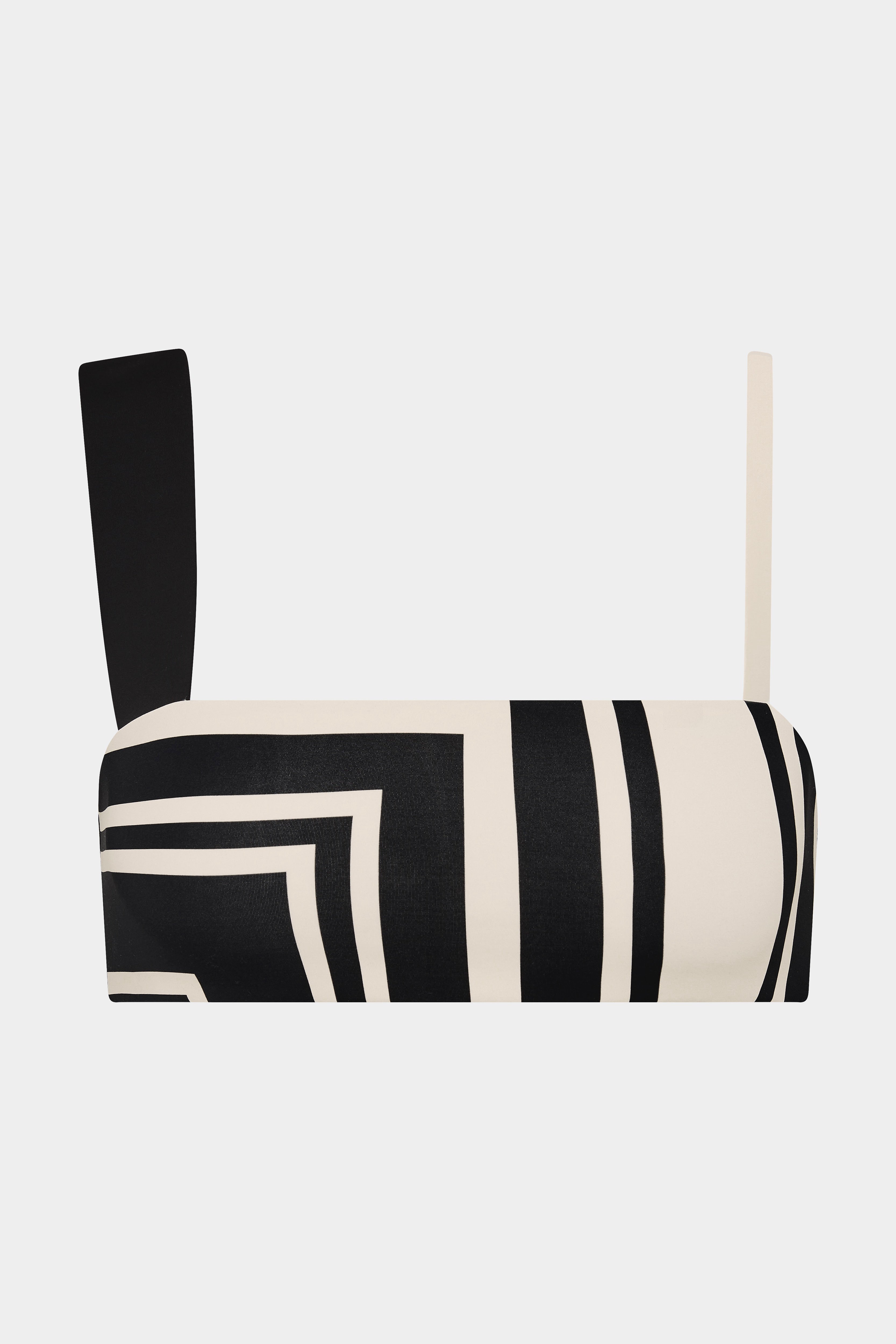 Pietra Bandeau Milano Nero - Stylish Black Bandeau Top for Women | Perfect for Summer Outfits, Beachwear, and Casual Fashion