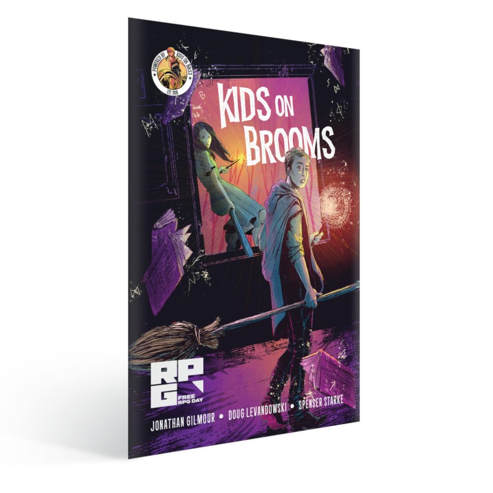 Renegade Game Studios Kids on Brooms - Magical Adventure Board Game for Family & Friends | Perfect for Game Nights, Birthday Parties & Fantasy Lovers