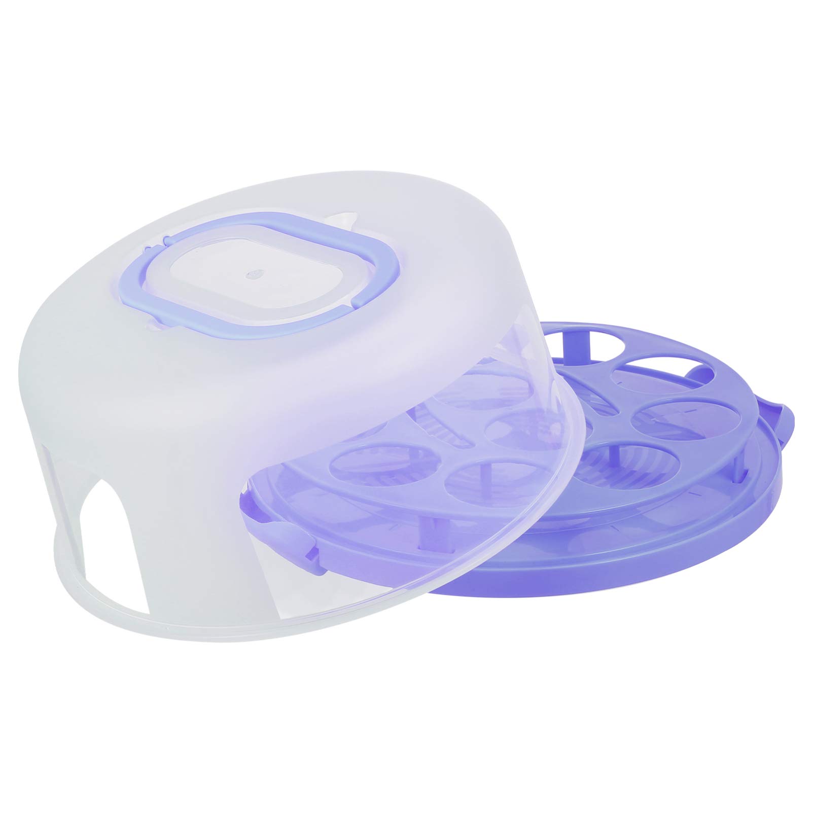 1pc Cake Box - Muffin Storage Organizer & Cake Carrier Container for Baking, Parties, Picnics & Home Kitchen Organization